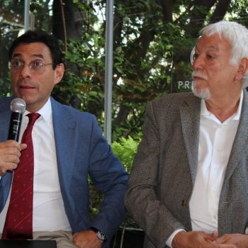 3. Gustavo Pérez Berlanga, Director de Responsabilidad Social en Grupo Restaurantero Gigante y Manuel Cruz, CEO de Nekutli