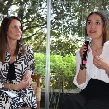 4. Daniela Mijares, Presidenta Ejecutiva de CANIRAC y Aline Molina, coordinadora de Campañas de Comepesca
